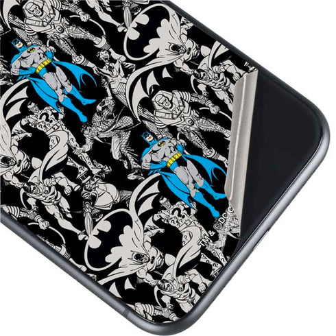 DC Comics Batman Characters Action Poses Print iPhone 11 Skin